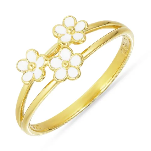 margriet ring in verguld sterlingzilver - Majse