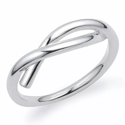 Zilver ring in zilver