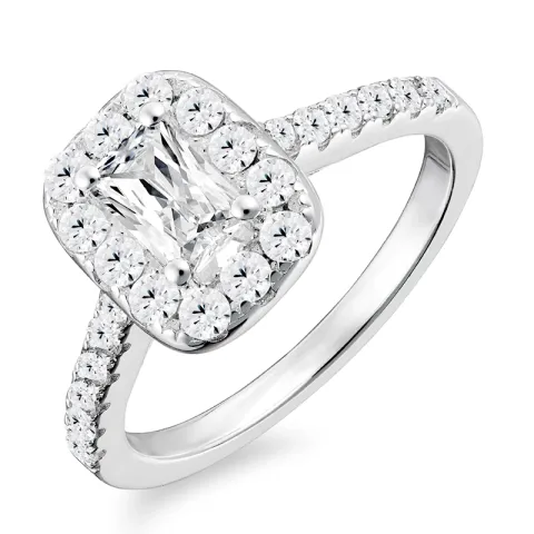 zirkoon ring in zilver