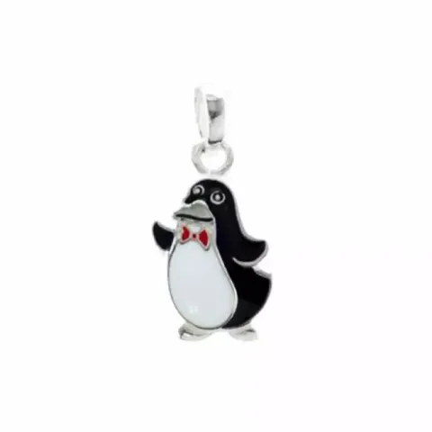 pinguin hanger in zilver