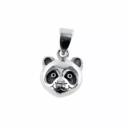 panda hanger in zilver