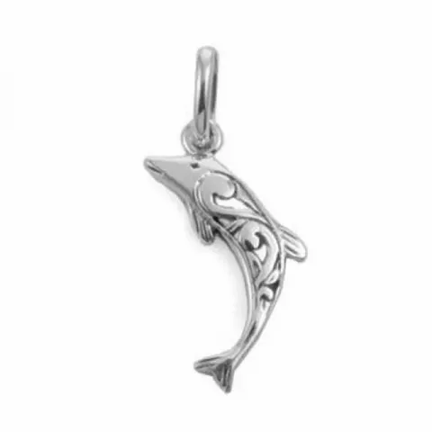 dolfijn hanger in zilver
