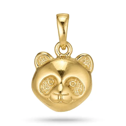 panda hanger in verguld sterlingzilver