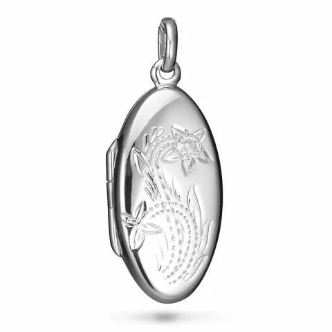 testsieraad medaillon in zilver