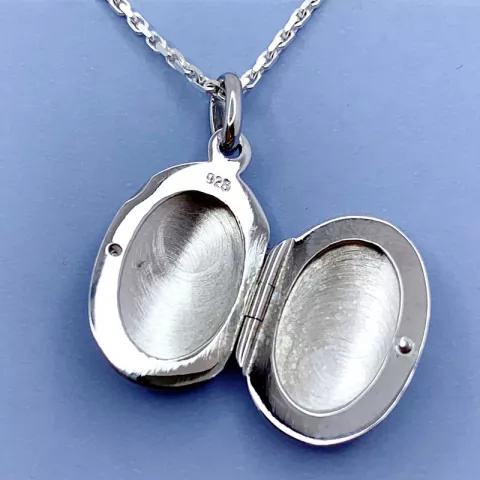 14 x 17 mm medaillon in zilver