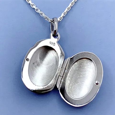 14 x 17 mm medaillon in zilver