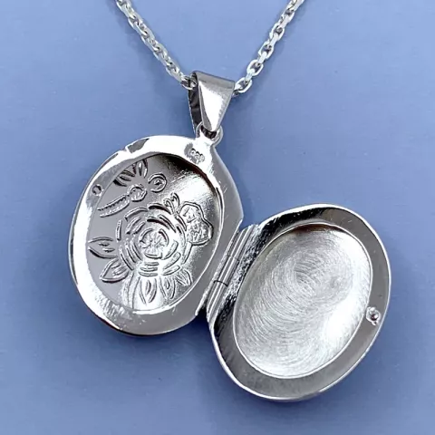 18 x 22 mm medaillon in zilver