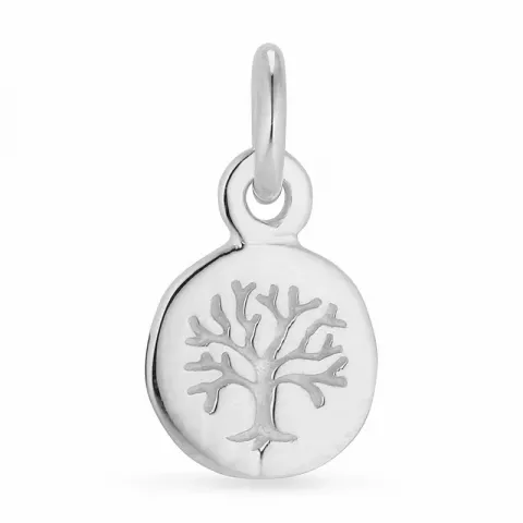 7 mm boom van het leven hanger in zilver