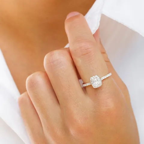 zirkoon ring in zilver