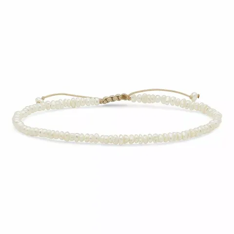 elegant witte parel armband met zoetwaterparel.