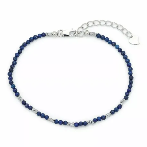 steen armband met lapis lazuli en hematite.