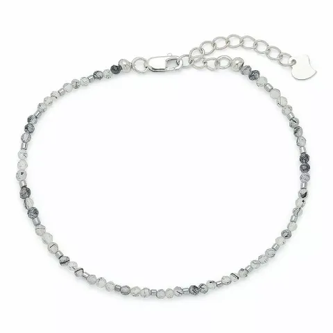 steen armband met kwarts en hematite.