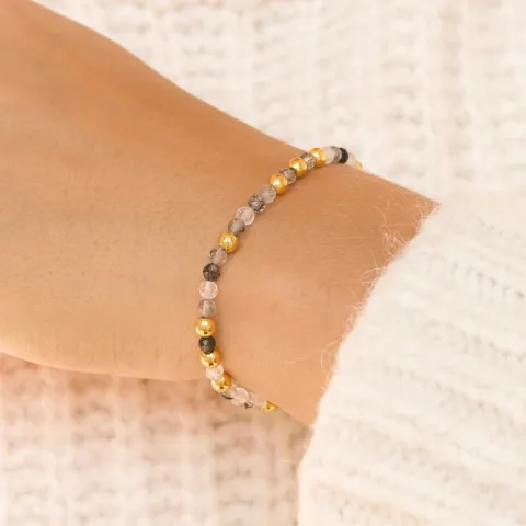 armband met kwarts - Loom Stones