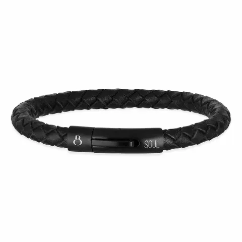armband in leren x 6,0 mm