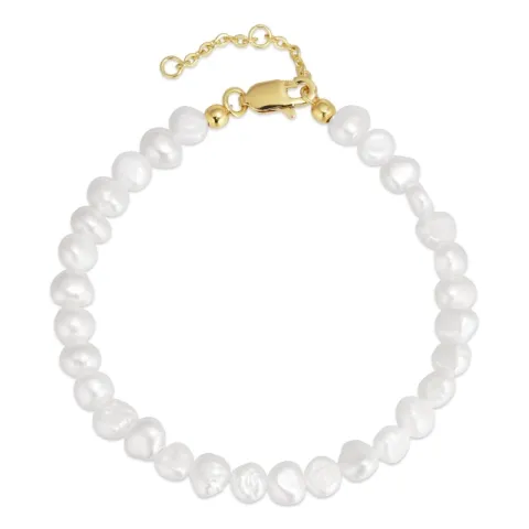 5,5 mm armband met zoetwaterparel
