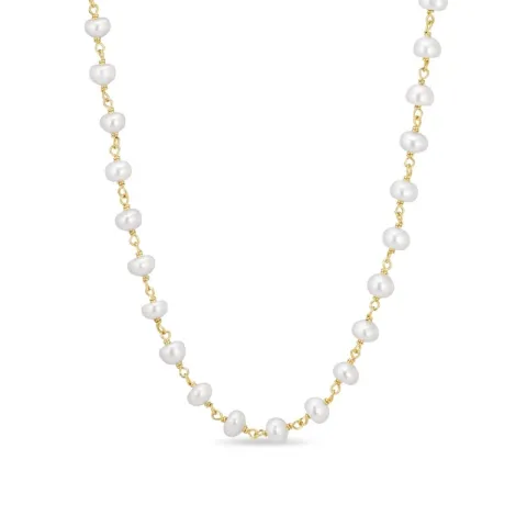 5,5 mm ketting met zoetwaterparel