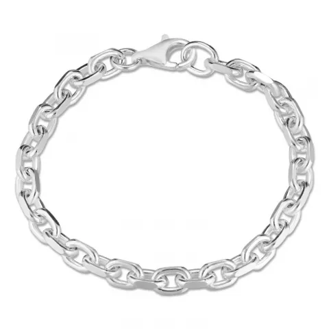 Ankerarmband in zilver 21 cm x 5,6 mm