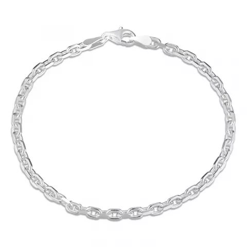 ankerarmband in zilver 18 cm x 3,0 mm