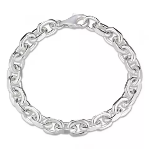 Ankerarmband in zilver 20 cm x 6,6 mm