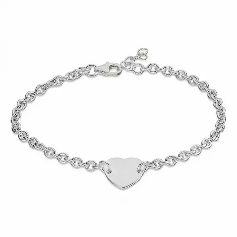 hart armband in zilver