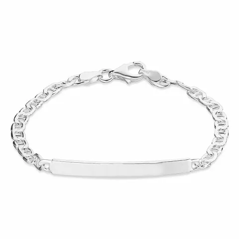 armband in zilver x 4,3 mm