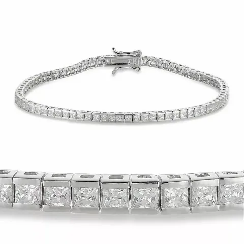 zirkoon tennisarmband in zilver x 3,1 mm