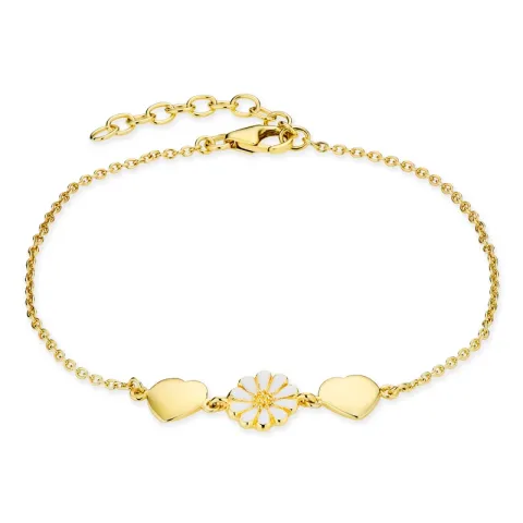 margriet armband in verguld sterlingzilver