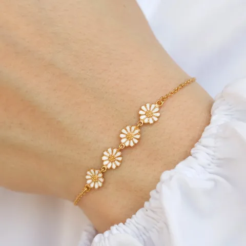 margriet ankerarmband in verguld sterlingzilver - Maggie