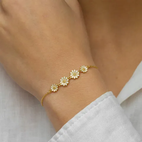 margriet armband in verguld sterlingzilver - Maggie