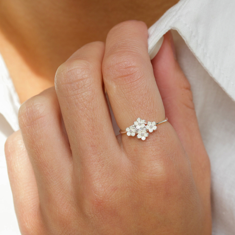 margriet ring in zilver - Majse