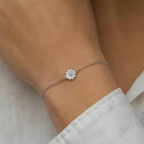 margriet armband in gerodineerd zilver