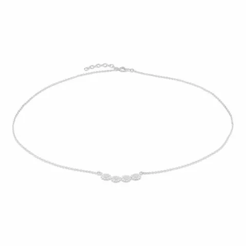 margriet ketting met hanger in zilver - Maggie