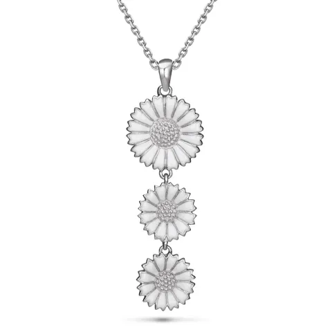 margriet ketting in zilver - Marie