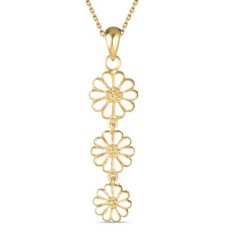 margriet ketting in verguld sterlingzilver - Maggie