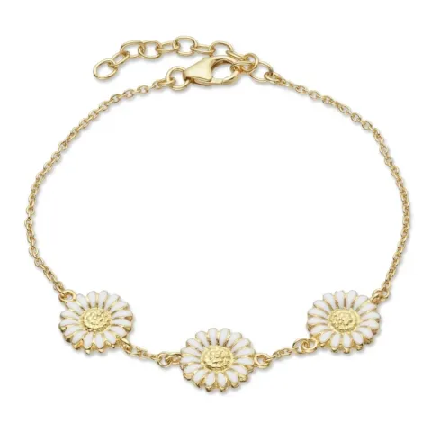 margriet armband in verguld sterlingzilver - Matilda