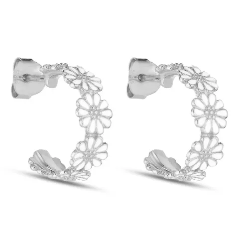 18 mm margriet creool in zilver - Maggie