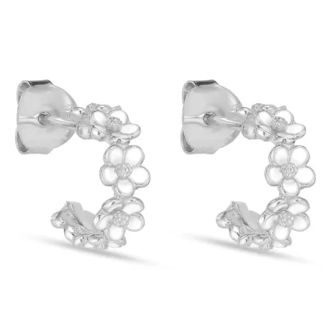 12 mm margriet creool in zilver - Majse