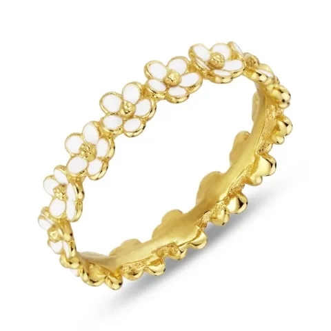 margriet ring in verguld sterlingzilver - Majse