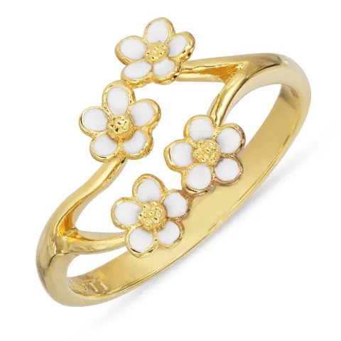margriet ring in verguld sterlingzilver - Majse