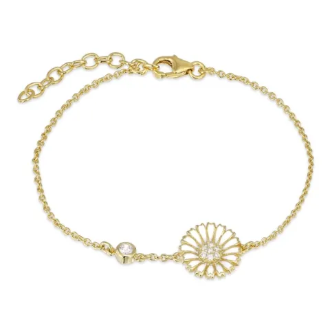 margriet zirkoon armband in verguld sterlingzilver - Marie