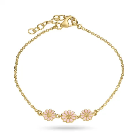 margriet roze armband in verguld sterlingzilver - Maggie