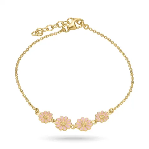 margriet pink armband in verguld sterlingzilver - Maggie