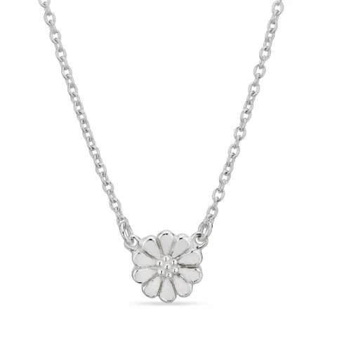 margriet ketting in zilver met hanger in zilver - Maggie