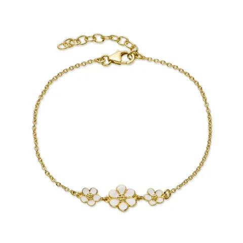 margriet armband in verguld sterlingzilver - Majse
