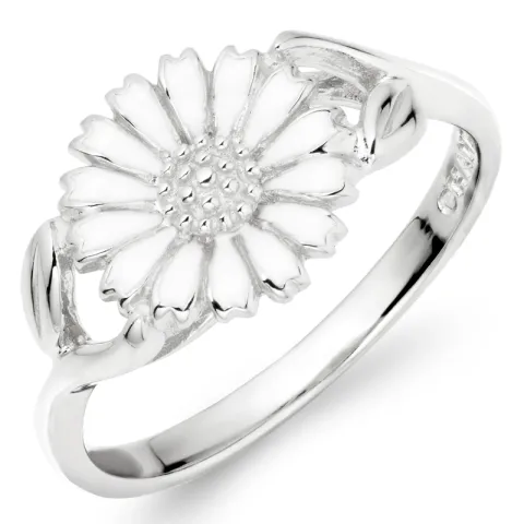 10 mm margriet ring in zilver - Marie