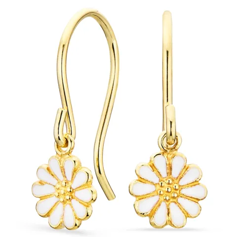 margriet oorbellen in verguld zilver - Maggie