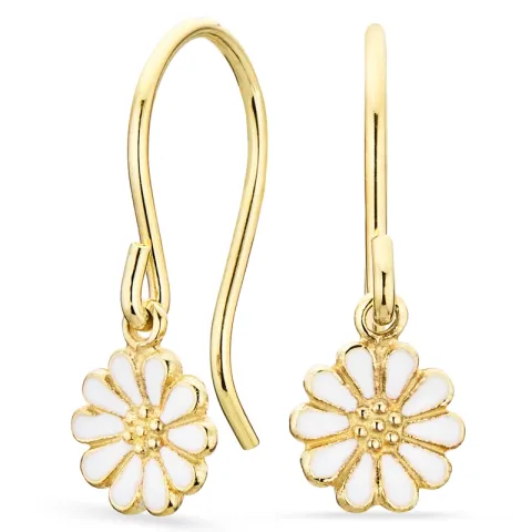 margriet oorbellen in verguld zilver - Maggie