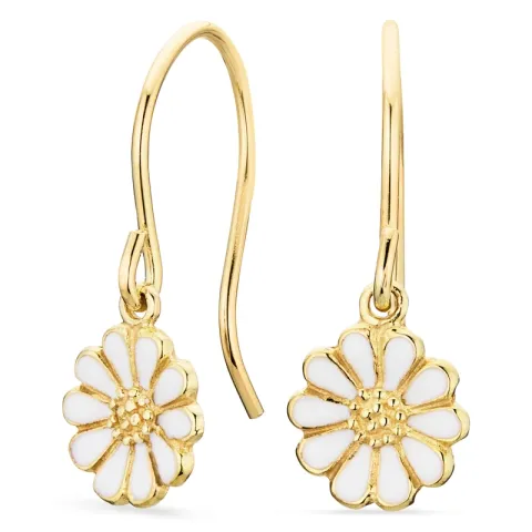 margriet oorbellen in verguld zilver - Maggie