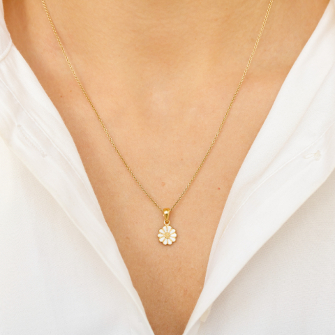 margriet hanger in verguld sterlingzilver - Maggie