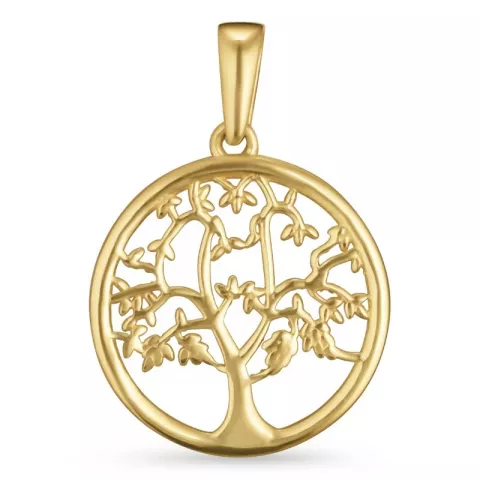boom van het leven hanger in 9 karaat goud